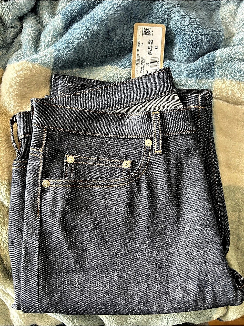 NWT A.P.C. New Standard Raw Indigo Jeans sz 32